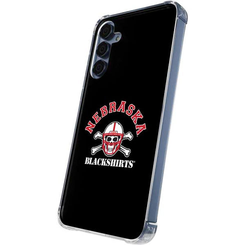 University of Nebraska Blackshirts Galaxy A35 5G Clear Case